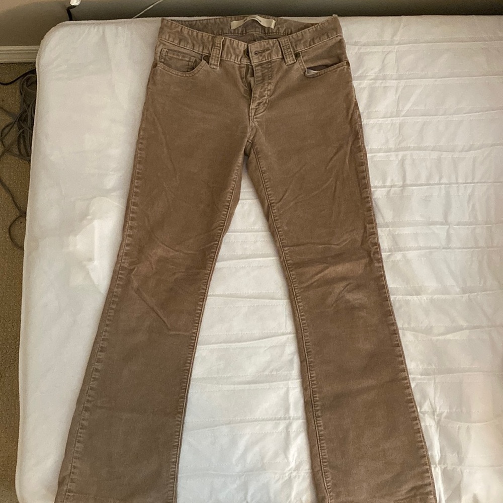 gap flare corduroy pants